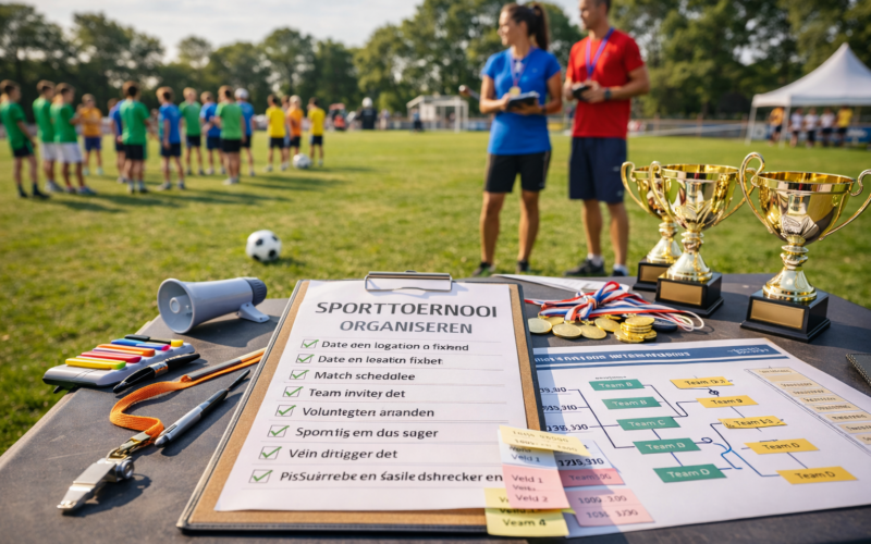 Hoe organiseer je een succesvol sporttoernooi