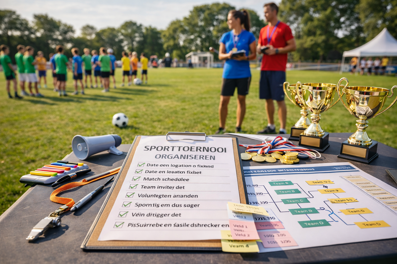 Hoe organiseer je een succesvol sporttoernooi