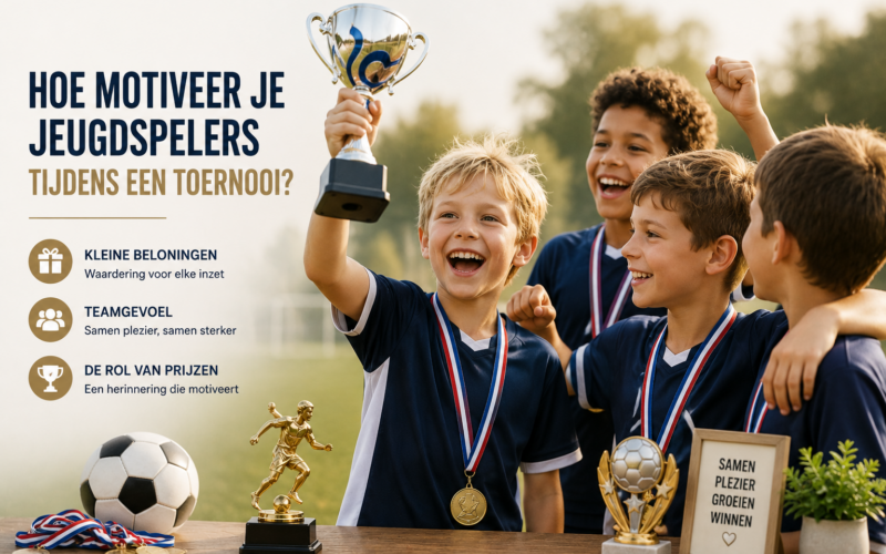 Hoe motiveer je jeugdspelers tijdens een toernooi